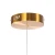 Lampa wisząca CIRCLE 40 LED mosiądz szczotkowany 40 cm - ST-8848-40 brass - Step Into Design